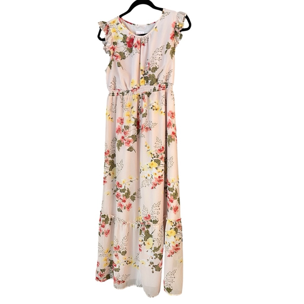 Isabel Maternity by Ingrid & Isabel Floral Maxi Maternity Dress - Medium
